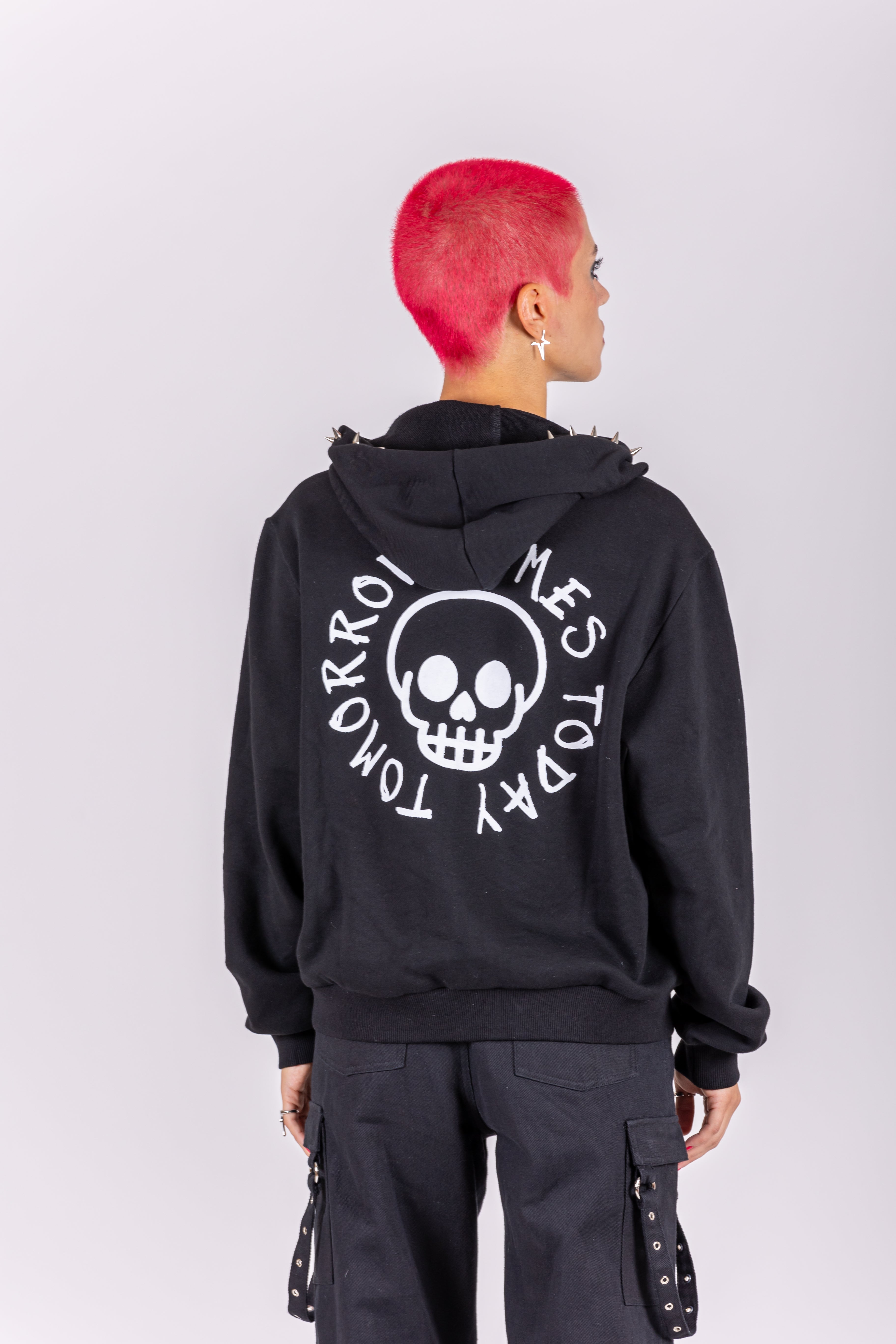 Tomorrow Comes Today Black Hoodie