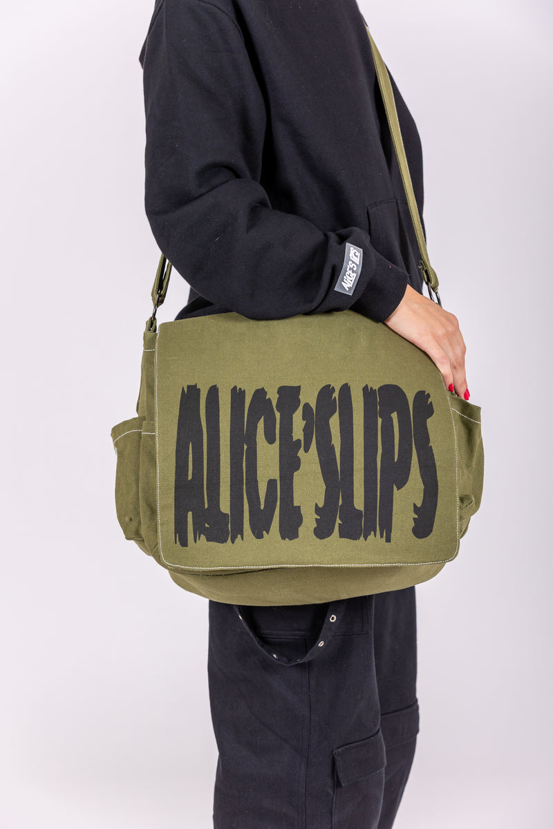 Alice's Lips Messenger Bag