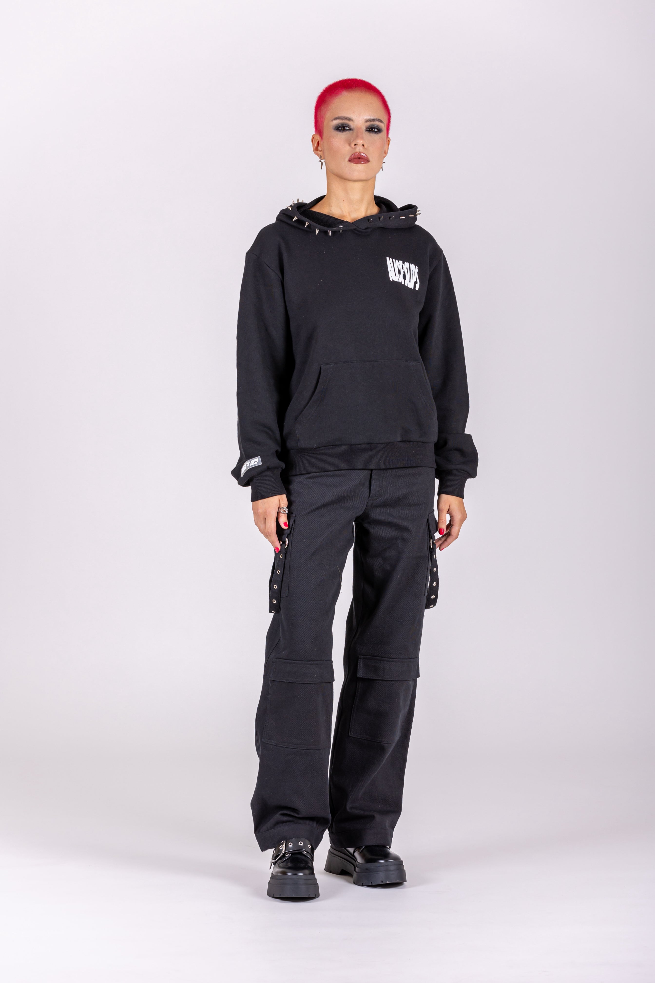 Sk8ter Baggy Black Jeans