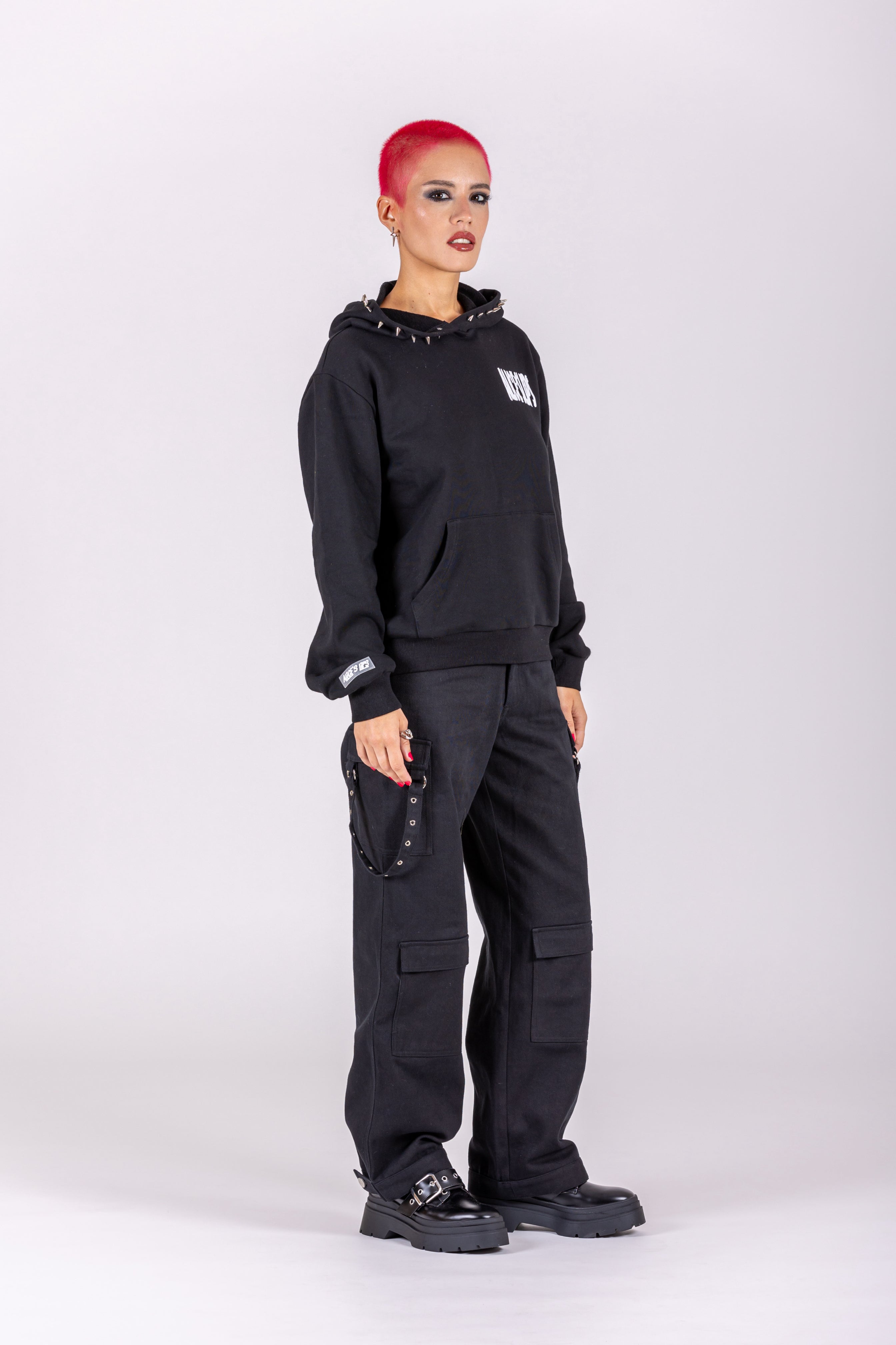 Sk8ter Baggy Black Jeans