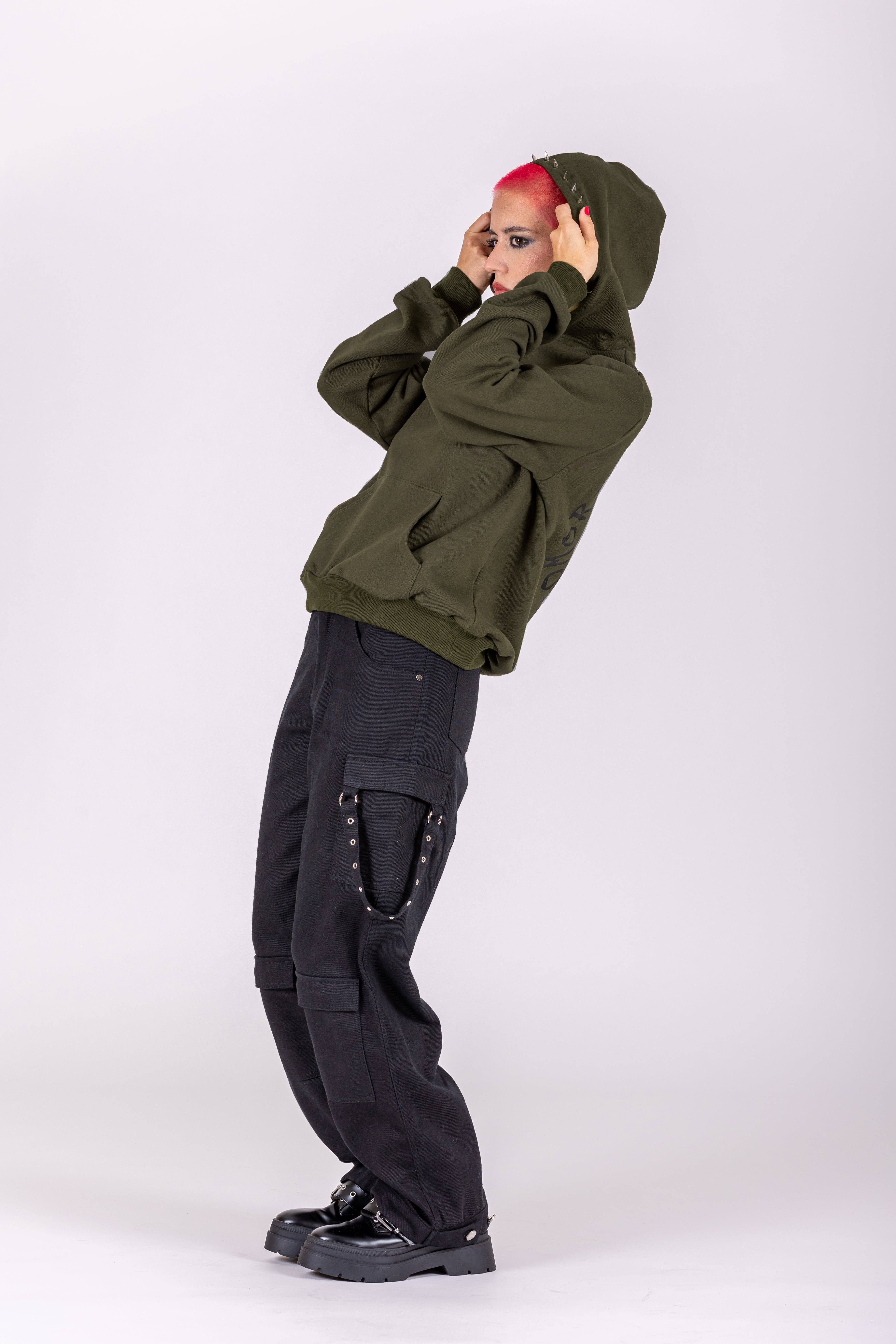 Tomorrow Comes Today Dark Green Hoodie