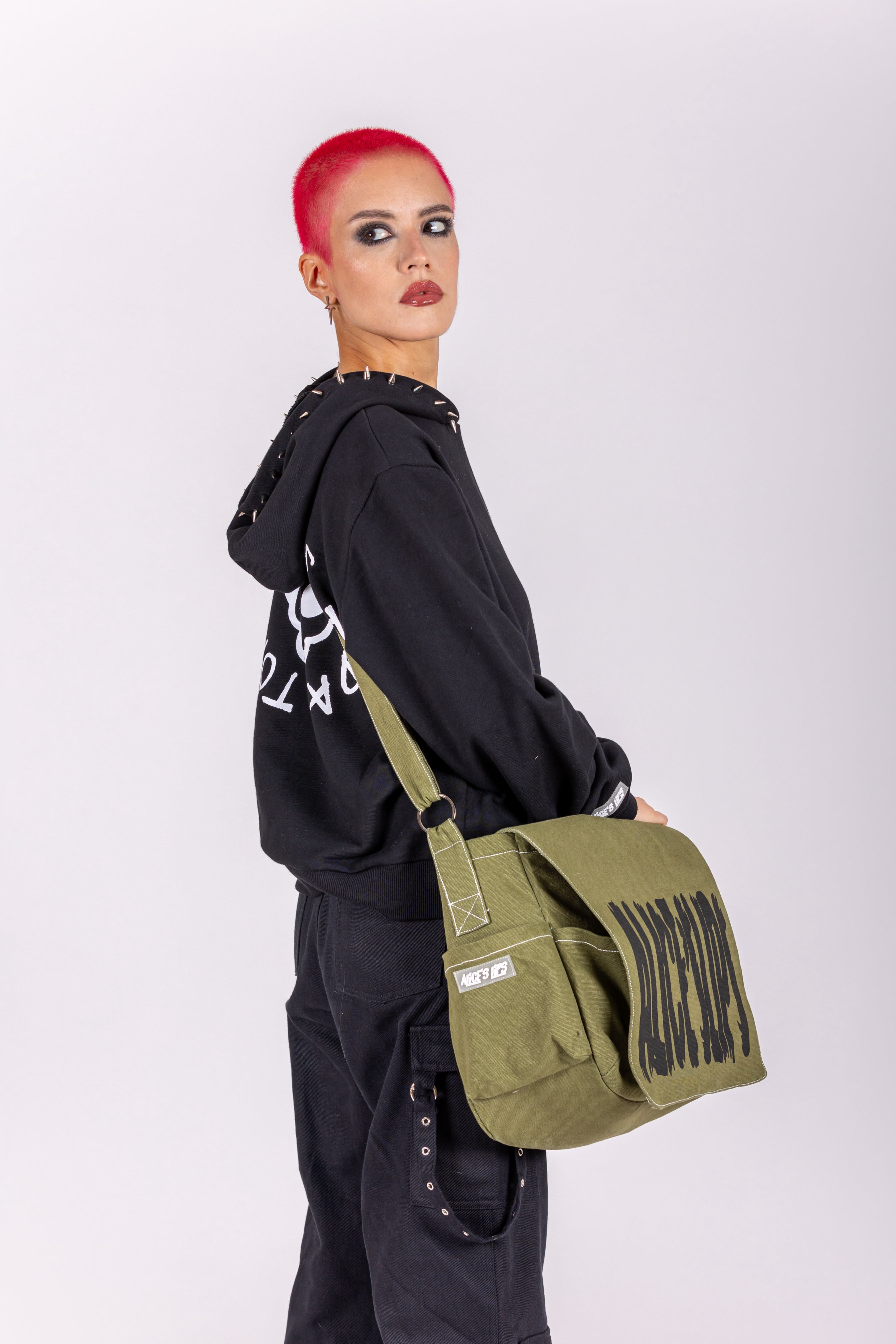 Alice's Lips Messenger Bag