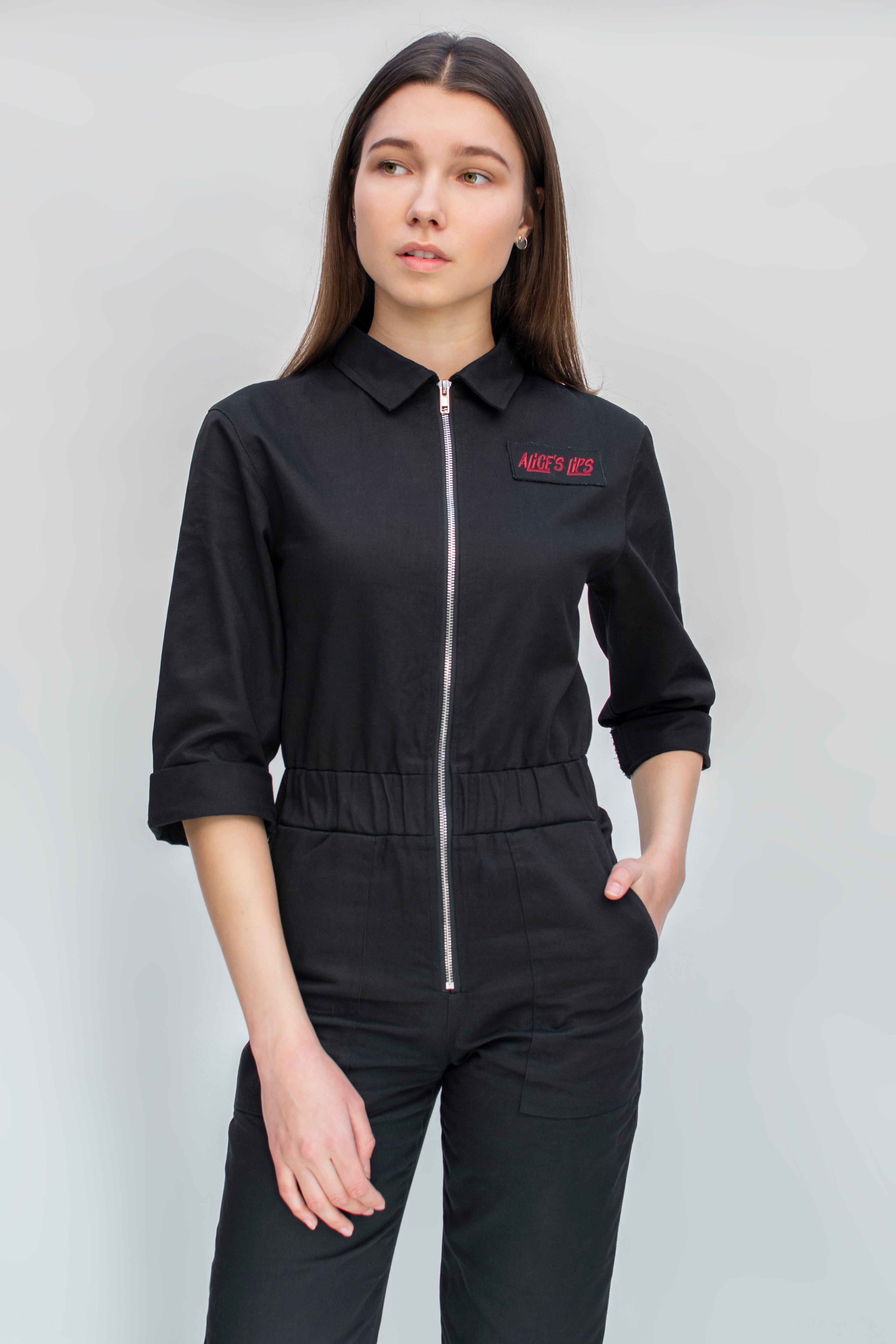 See You Later Black Boiler Suit