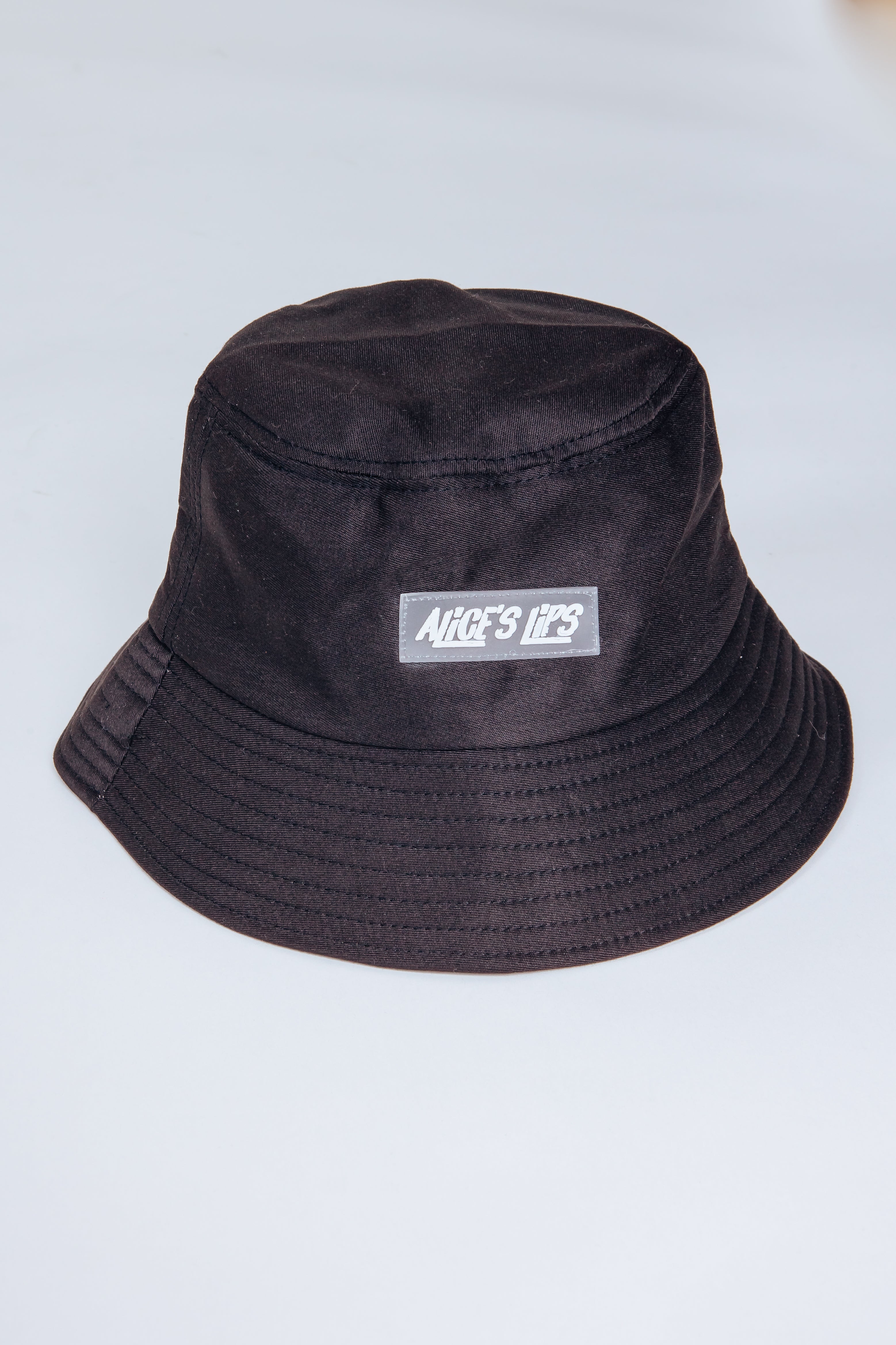 Alice's Lips Black Bucket Hat