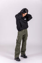 Sk8ter Baggy Dark Green Jeans