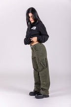 Sk8ter Baggy Dark Green Jeans