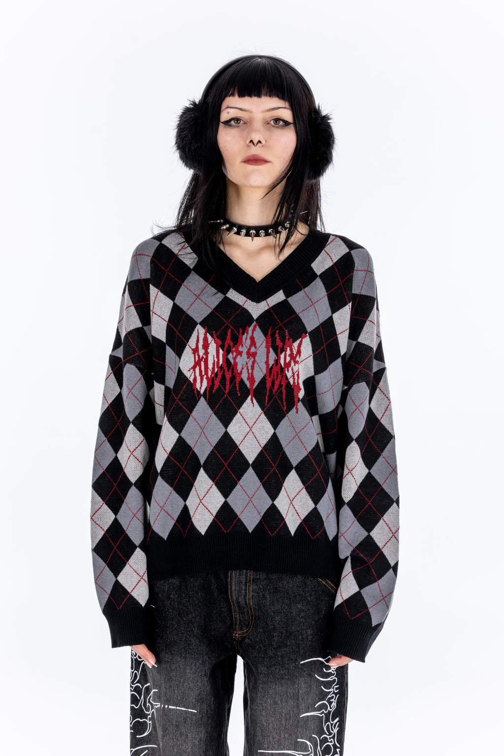 Missed Class Gray Knit Jumper