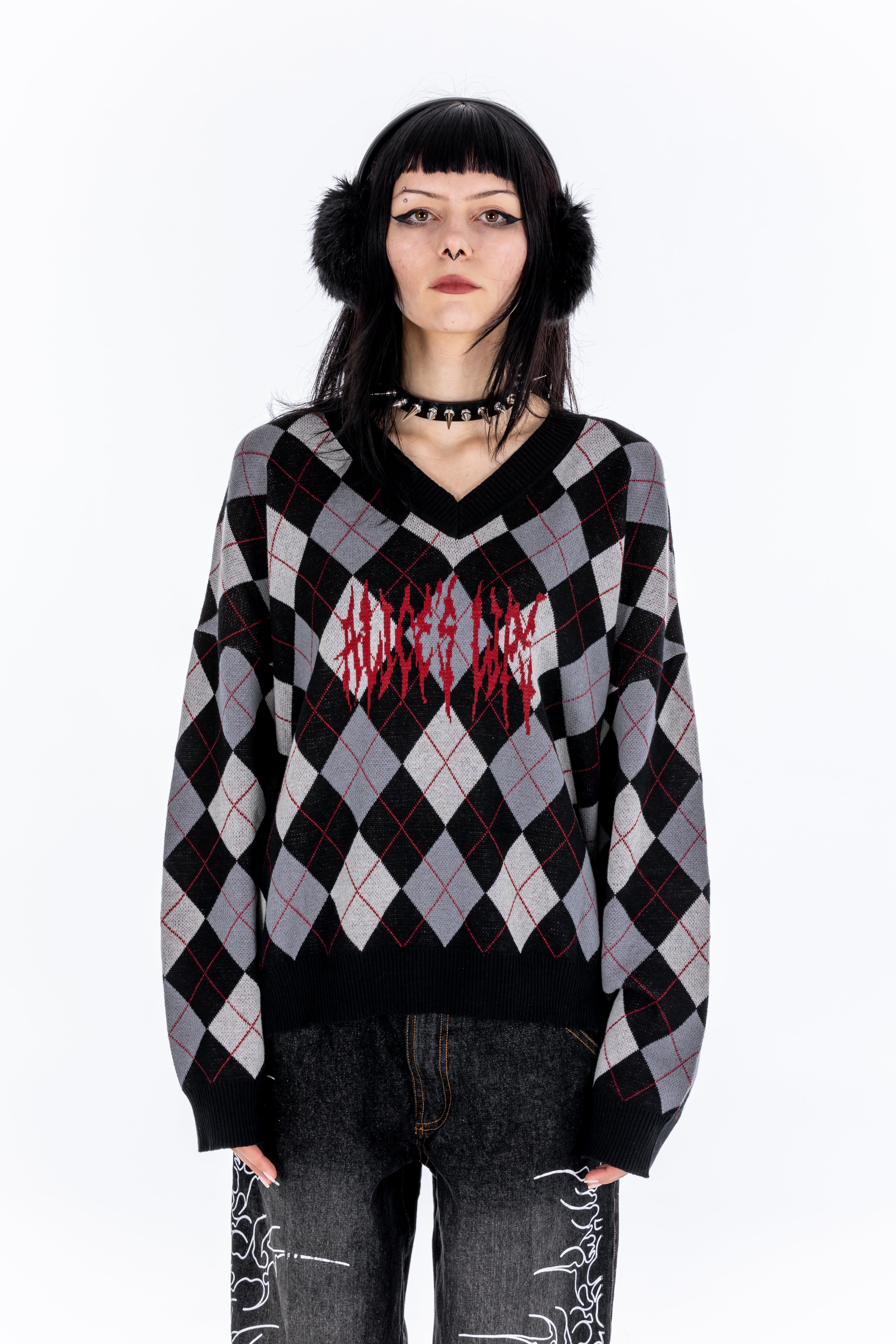 Missed Class Gray Knit Jumper