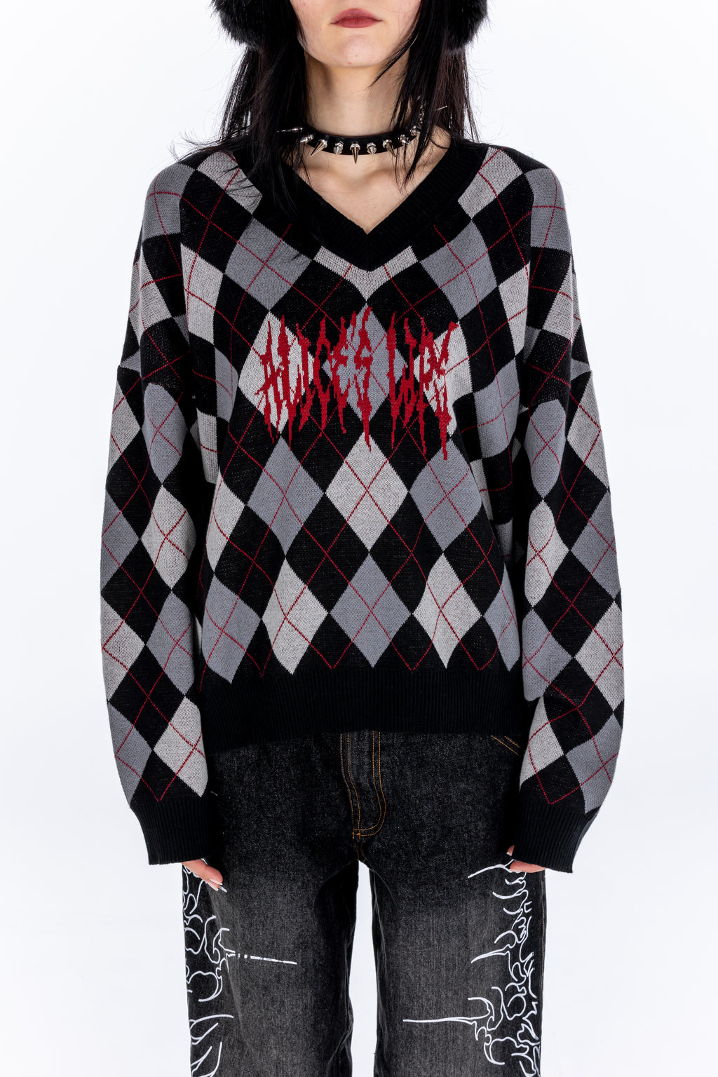 Missed Class Gray Knit Jumper