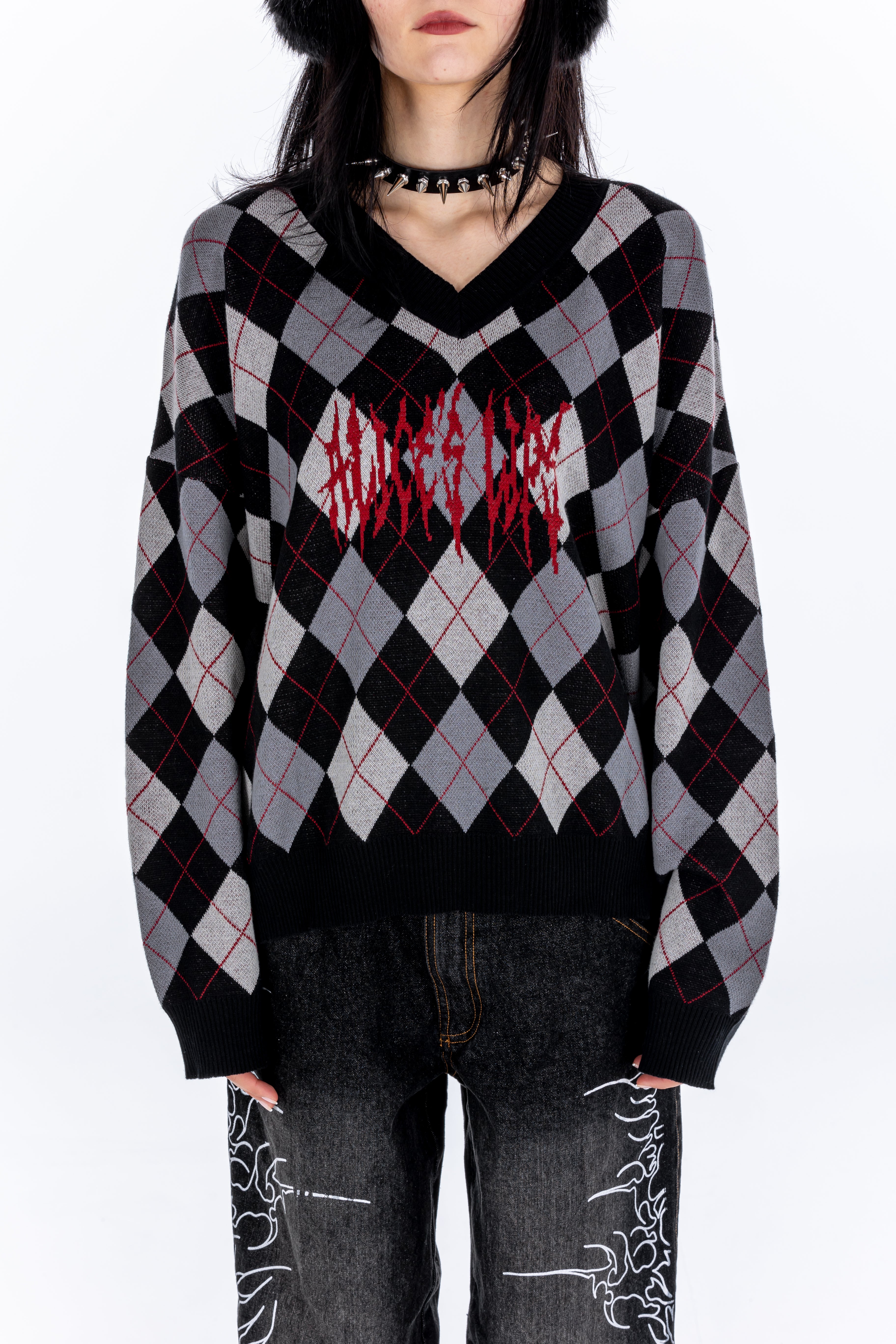 Missed Class Gray Knit Jumper