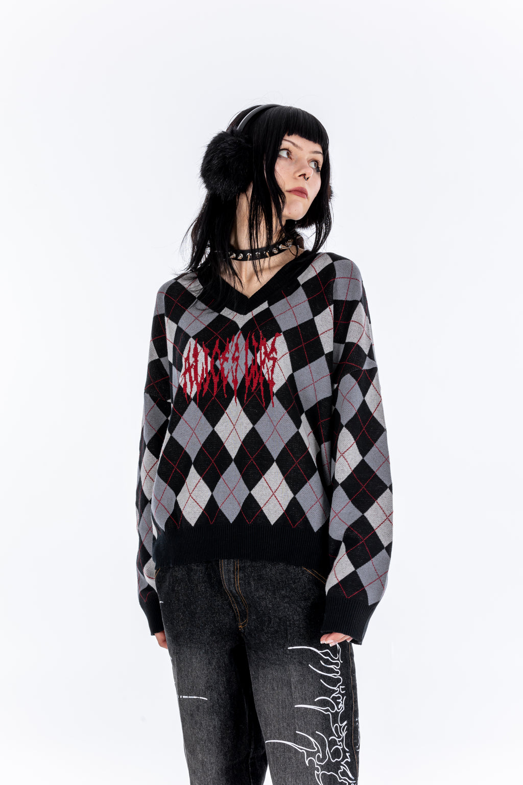 Missed Class Gray Knit Jumper