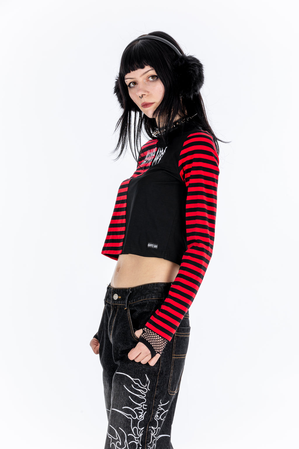 No School Dance Long-Sleeves Red Top