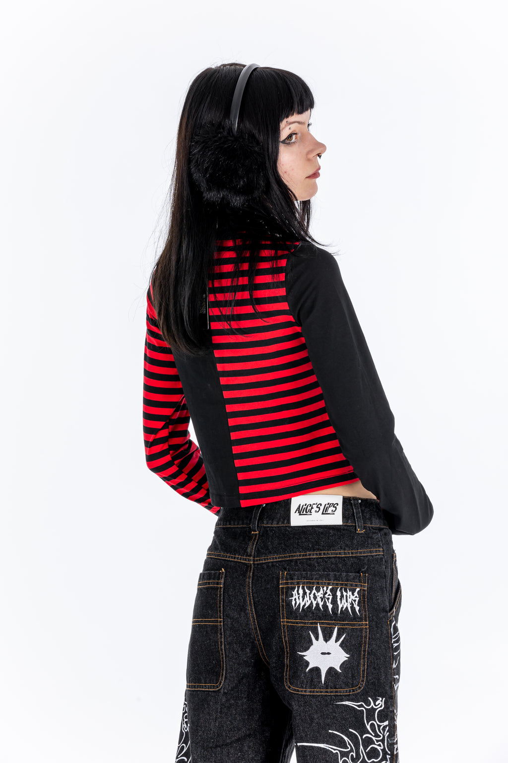 No School Dance Long-Sleeves Red Top