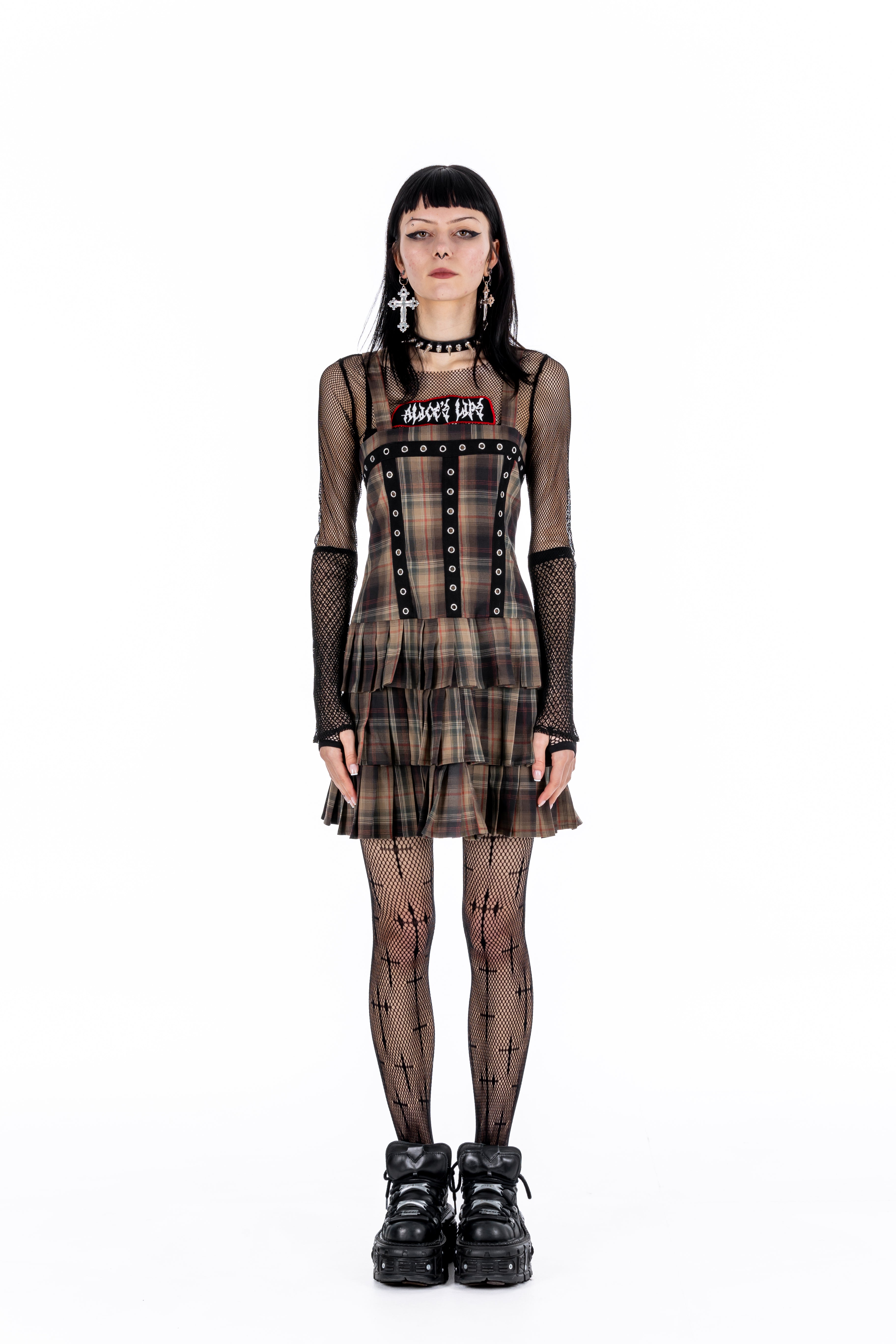Raven Hall Mini Brown Dress