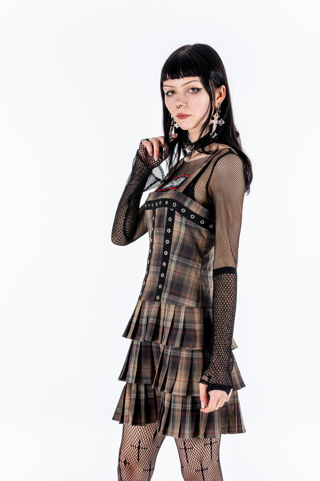 Raven Hall Mini Brown Dress