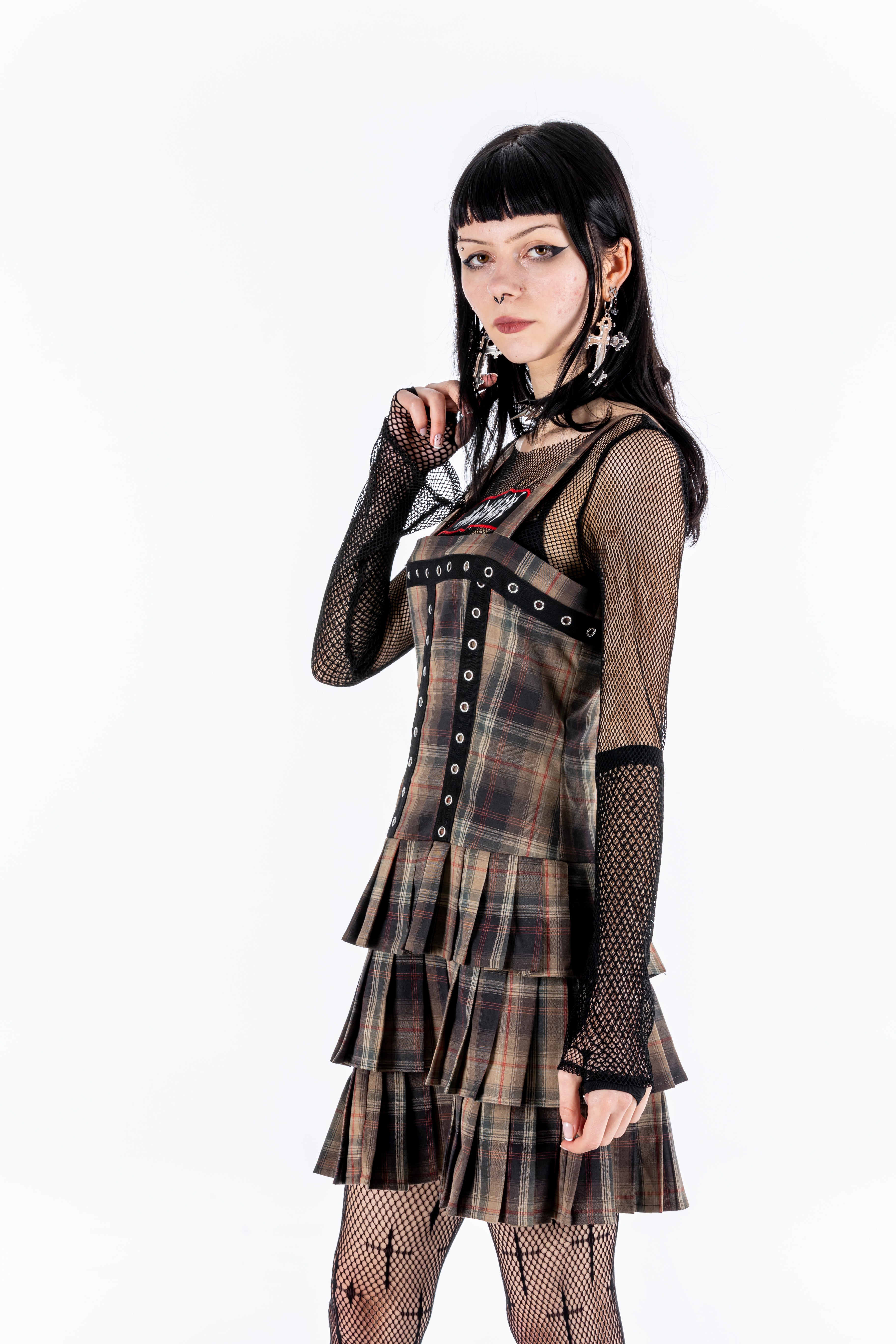 Raven Hall Mini Brown Dress