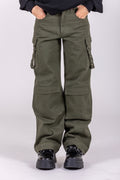 Sk8ter Baggy Dark Green Jeans