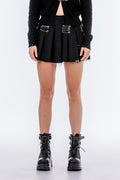Safety Pins Mini Skirt