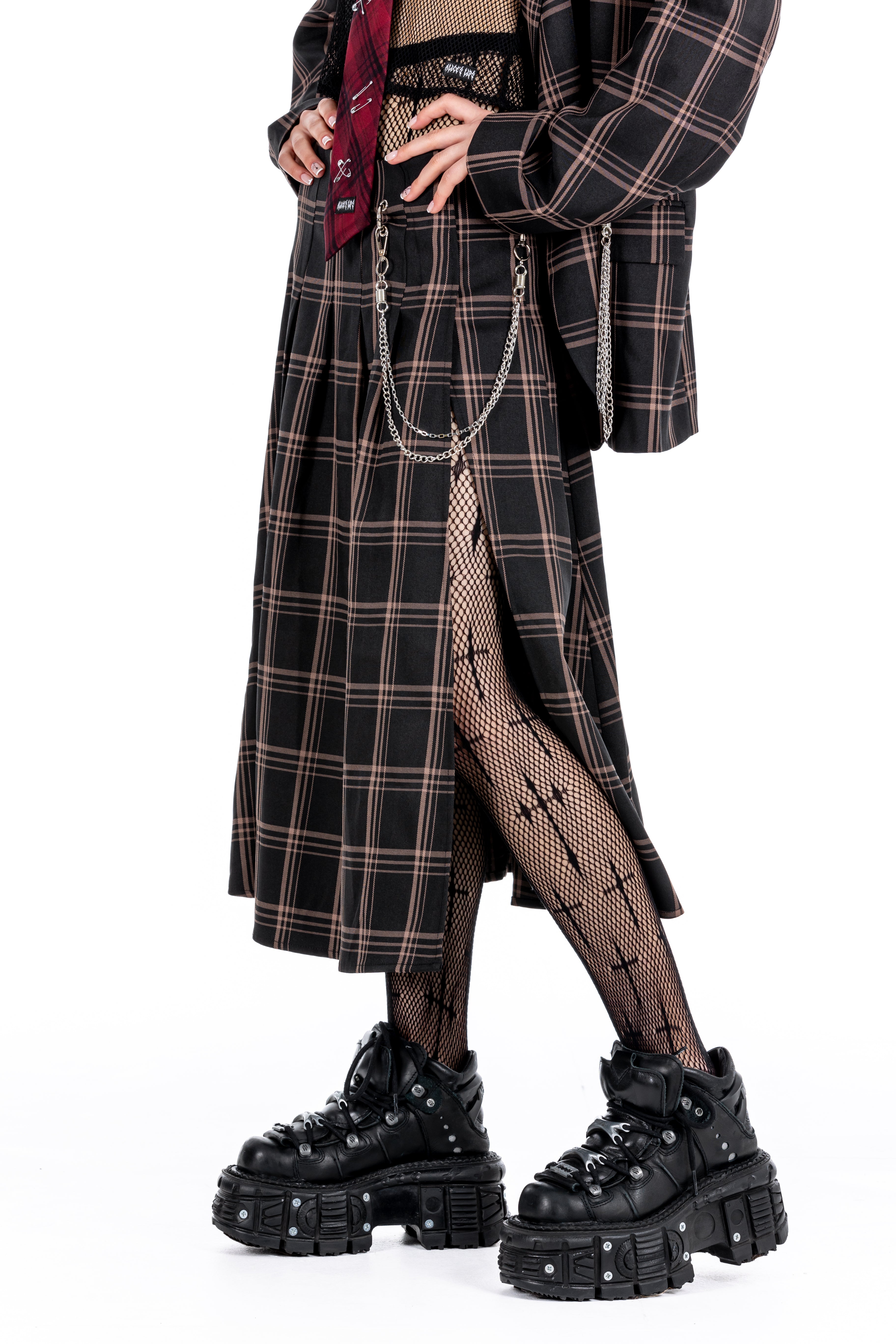 Detention Plaid Skirt