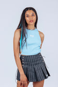 Chain Me Down Light Blue Top