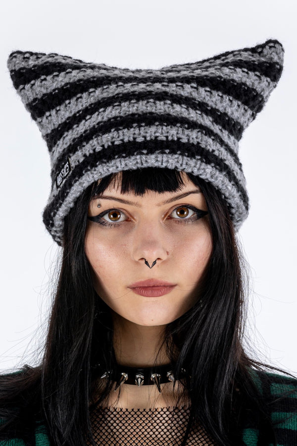 Striped Cat Beanie