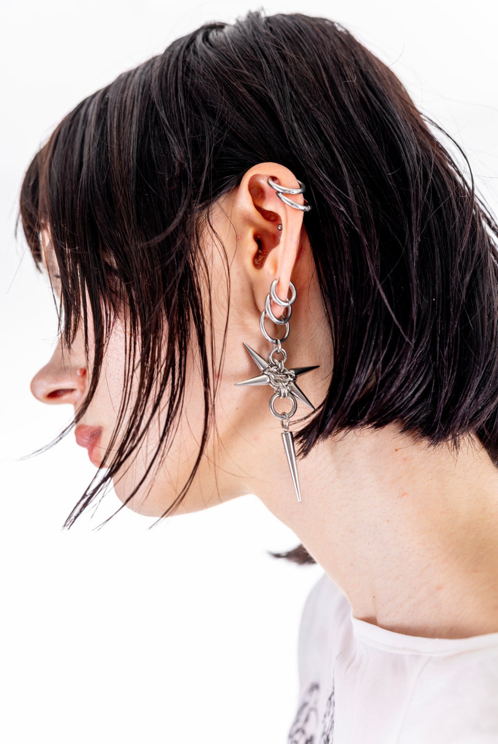 Nocthorn Starfall Spike Earrings