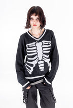 Skeleton Ribcage Sweater