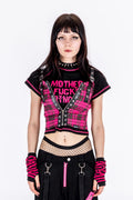 Zip it Plaid Crop Top