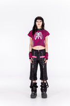 Pop Punk Zip Off Black Pants