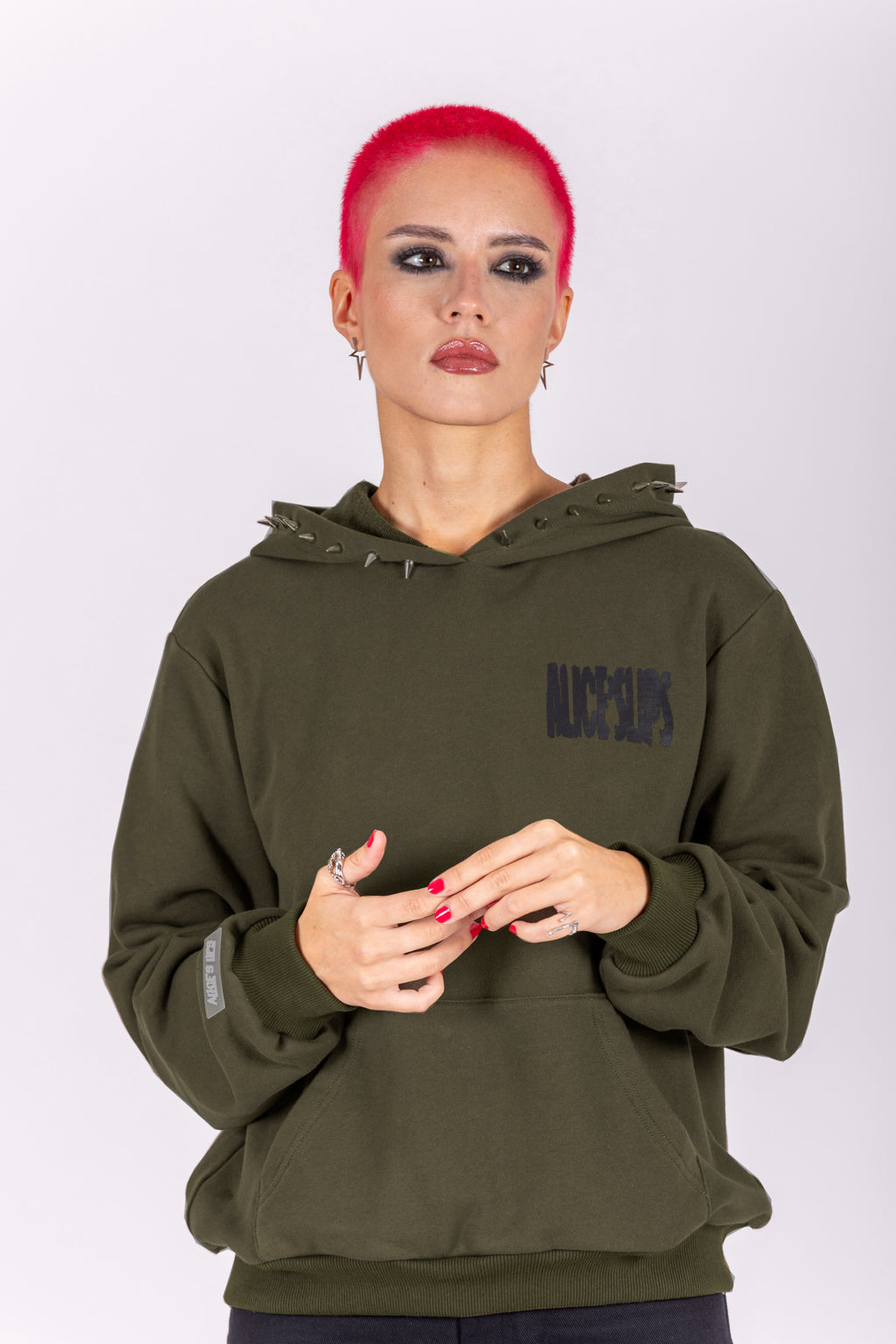 Tomorrow Comes Today Dark Green Hoodie