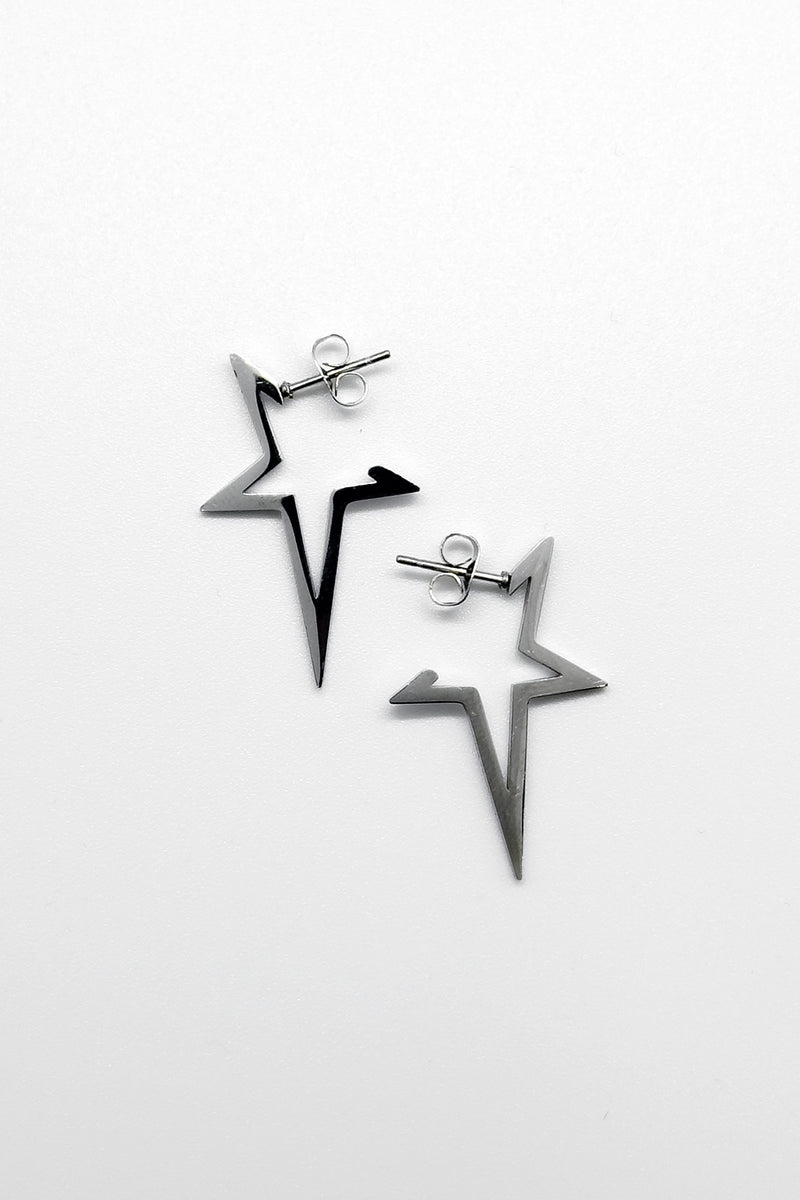 Spike stars earrings