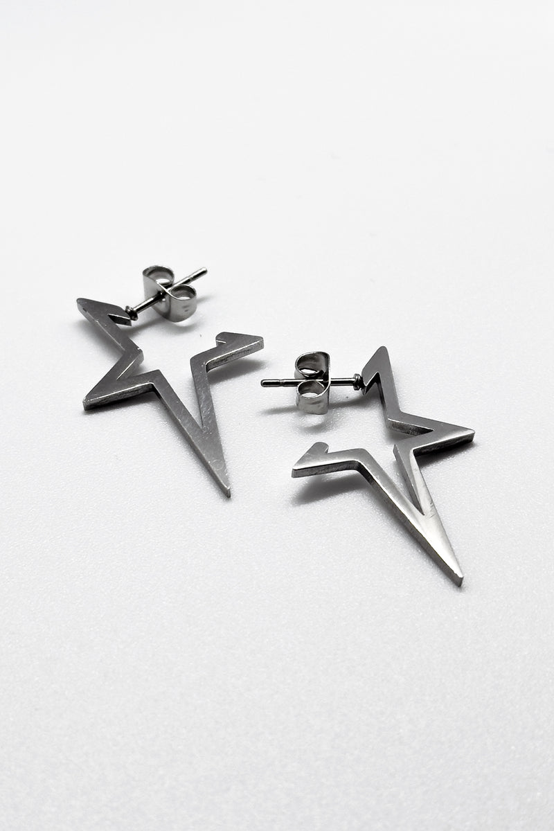 Spike stars earrings