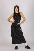 Crash Black Knit Vest
