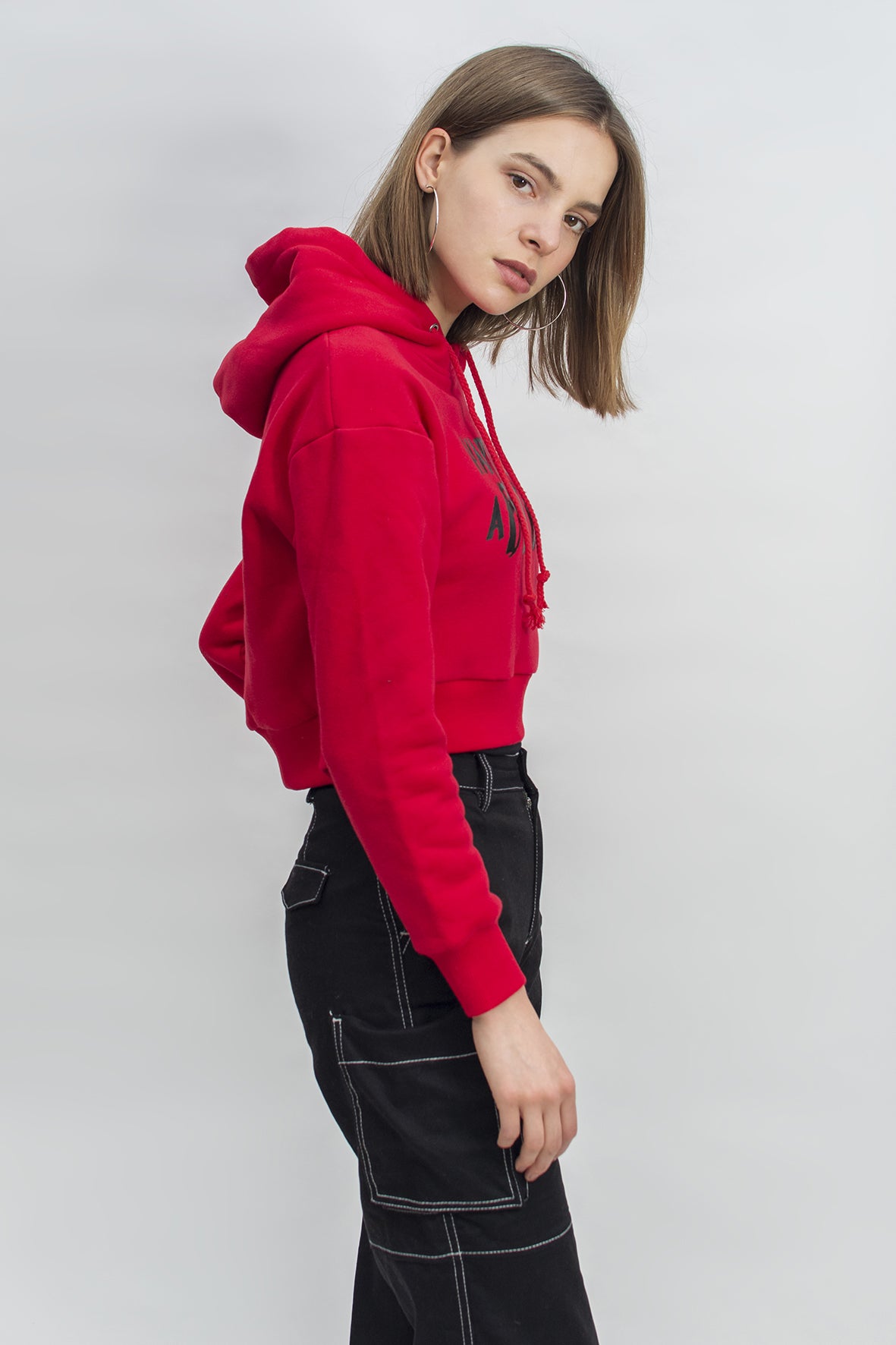 Happiness is a B***h Red Hoodie